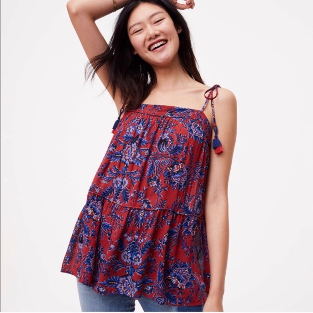 LOFT Tassel Cami